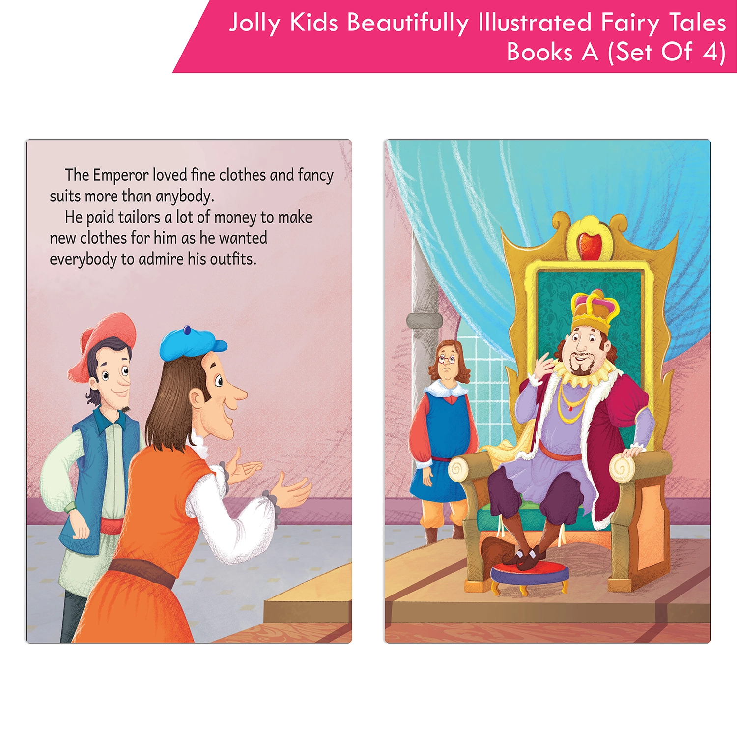 Jolly Kids Beautifully Illustrated Fairy Tales Books A (Set of 4) - Image 8