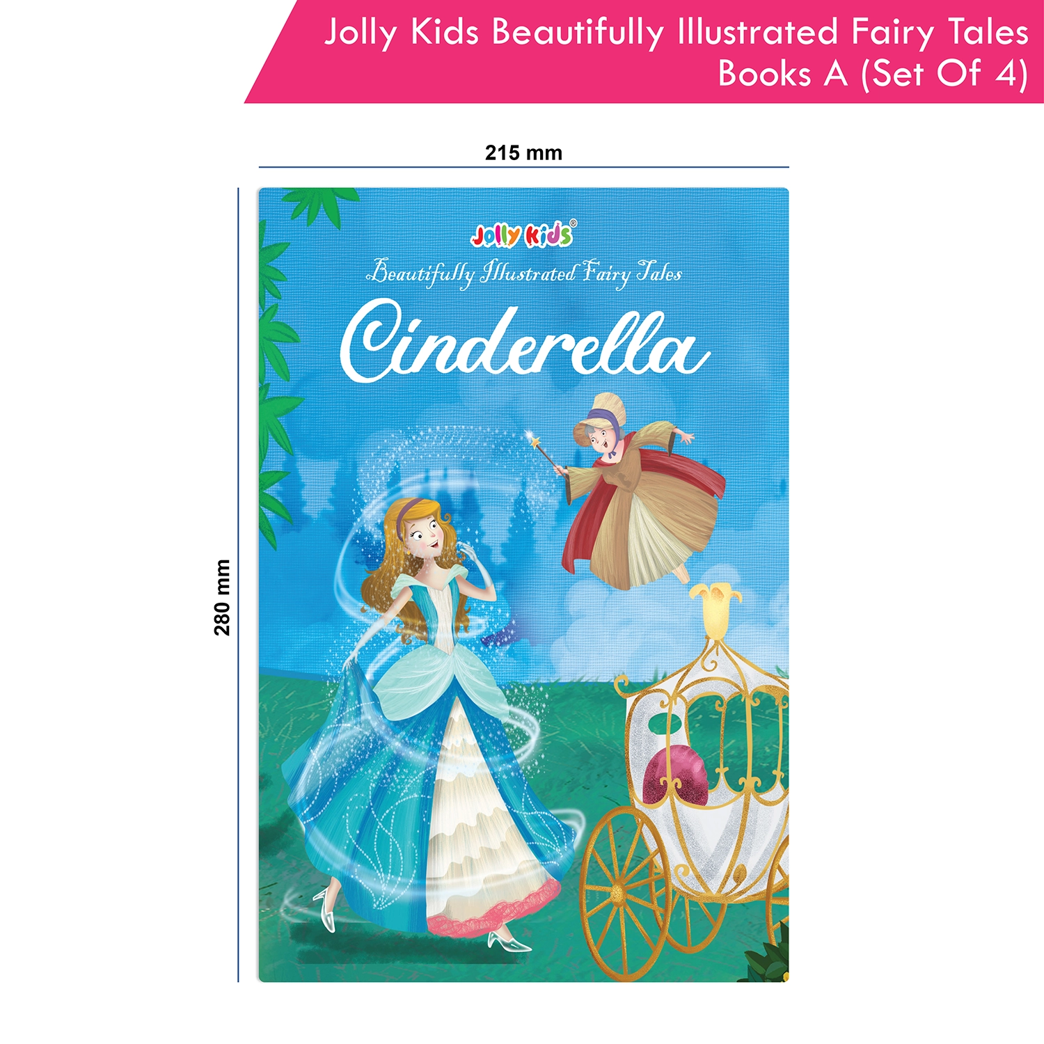 Jolly Kids Beautifully Illustrated Fairy Tales Books A (Set of 4) - Image 9