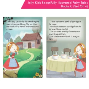Jolly Kids Beautifully Illustrated Fairy Tales Books C (Set of 4)
