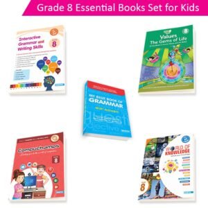 Grade 8 Essential Educational Books Collection For Kids Ages 13-14 Years