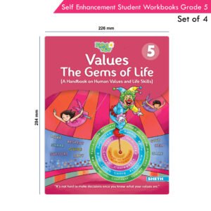Students Practice cum Workbooks Grade 5 Combo Book Set (Set of 4)