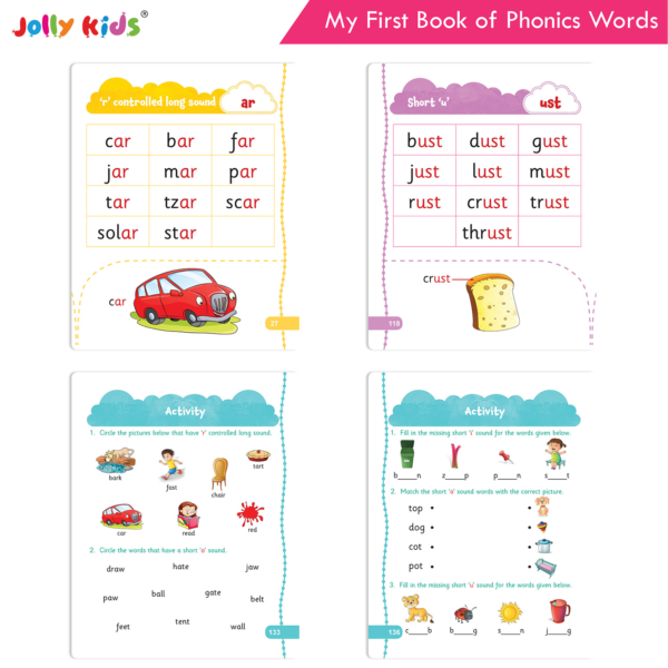 Jolly Kids My First Book of Phonics Words Key to Letter Sound Relationship - Image 8