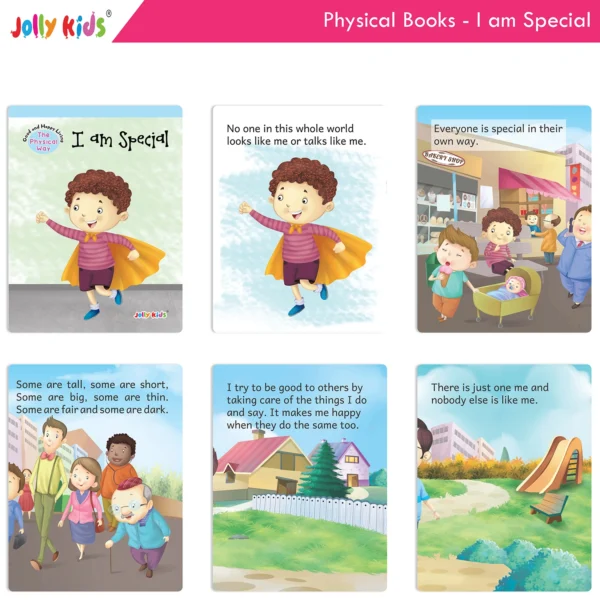 Jolly Kids Good and Happy Living The Physical Way Short Stories Books (Set of 8)| Kids learning Physical Activity Book - Image 4