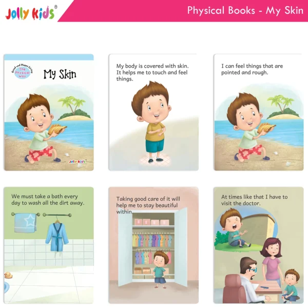 Jolly Kids Good and Happy Living The Physical Way Short Stories Books (Set of 8)| Kids learning Physical Activity Book - Image 5