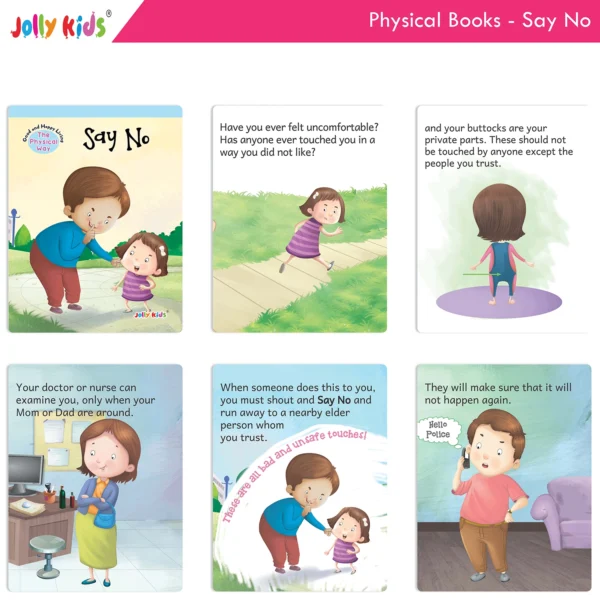 Jolly Kids Good and Happy Living The Physical Way Short Stories Books (Set of 8)| Kids learning Physical Activity Book - Image 6
