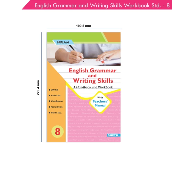 Nigam English Grammar and Writing Skills A Handbook & Workbook for Class 8 – Comprehensive Language Learning Guide - Image 9