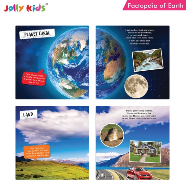 Jolly Kids Factopedia of Earth and Space Books Set of 2 - Image 2