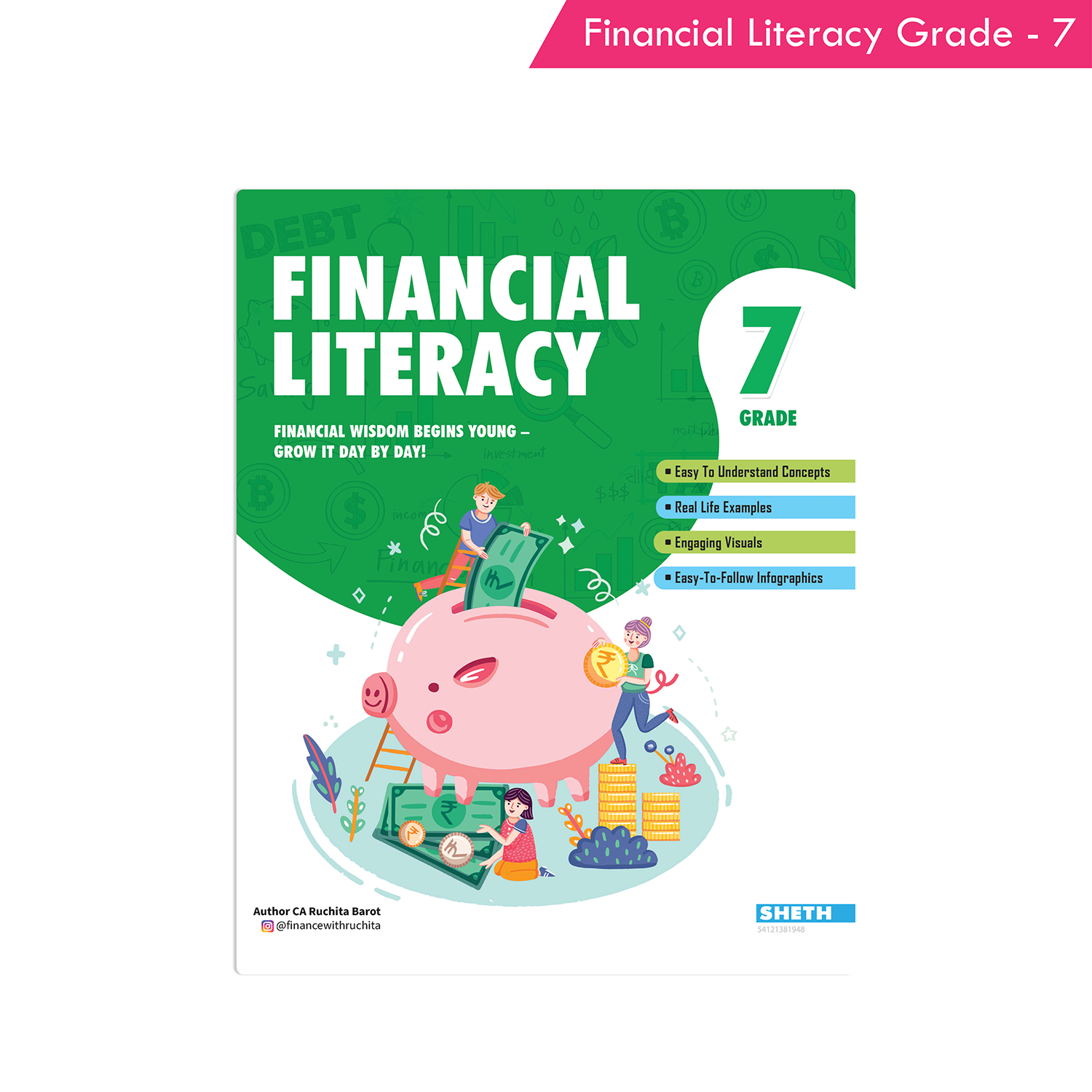 financial literacry Book for Grade 7 students learning money management