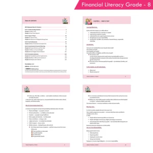 Financial Literacy Book Grade 8 | Practical Money Education with Tax, Budget and Economic Awareness
