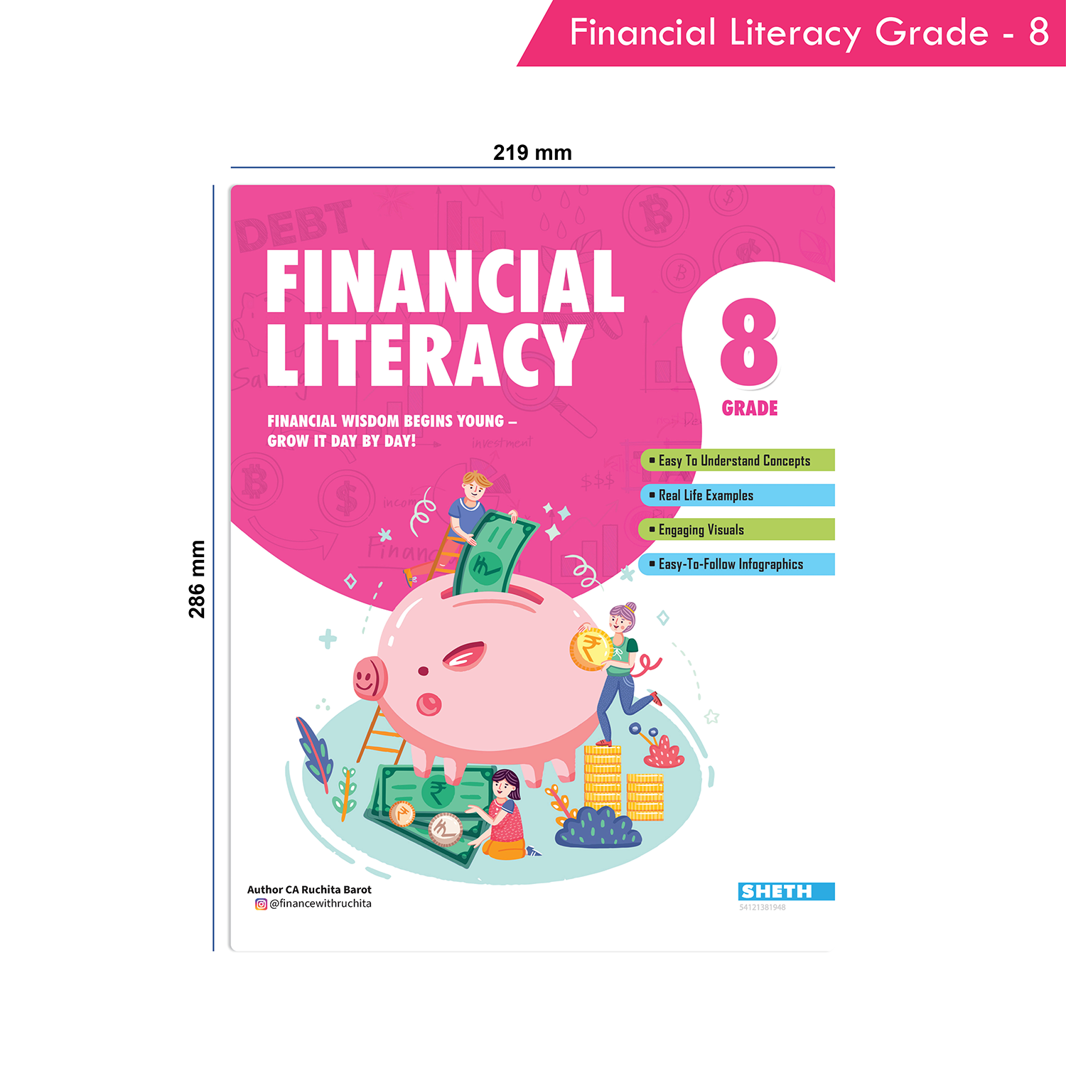 Financial Literacy Book Grade 8 | Practical Money Education with Tax, Budget and Economic Awareness - Image 9