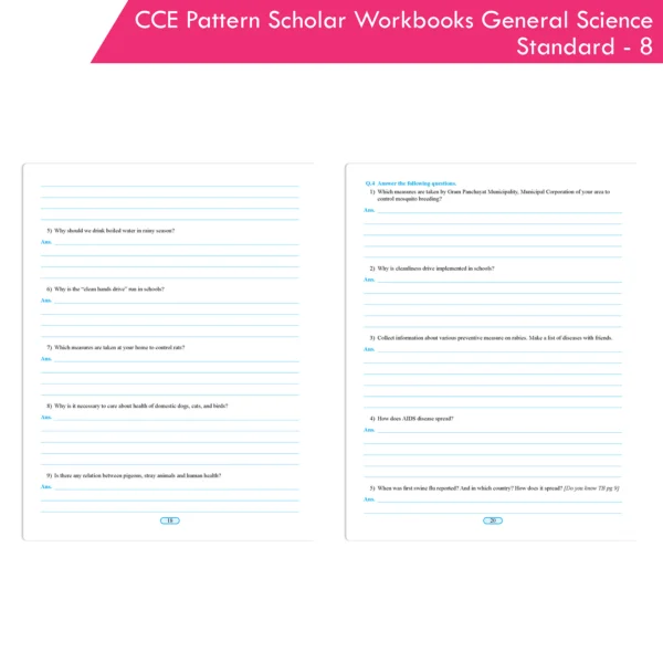 CCE Pattern Scholar Workbooks General Science Standard 8 - Your One ...