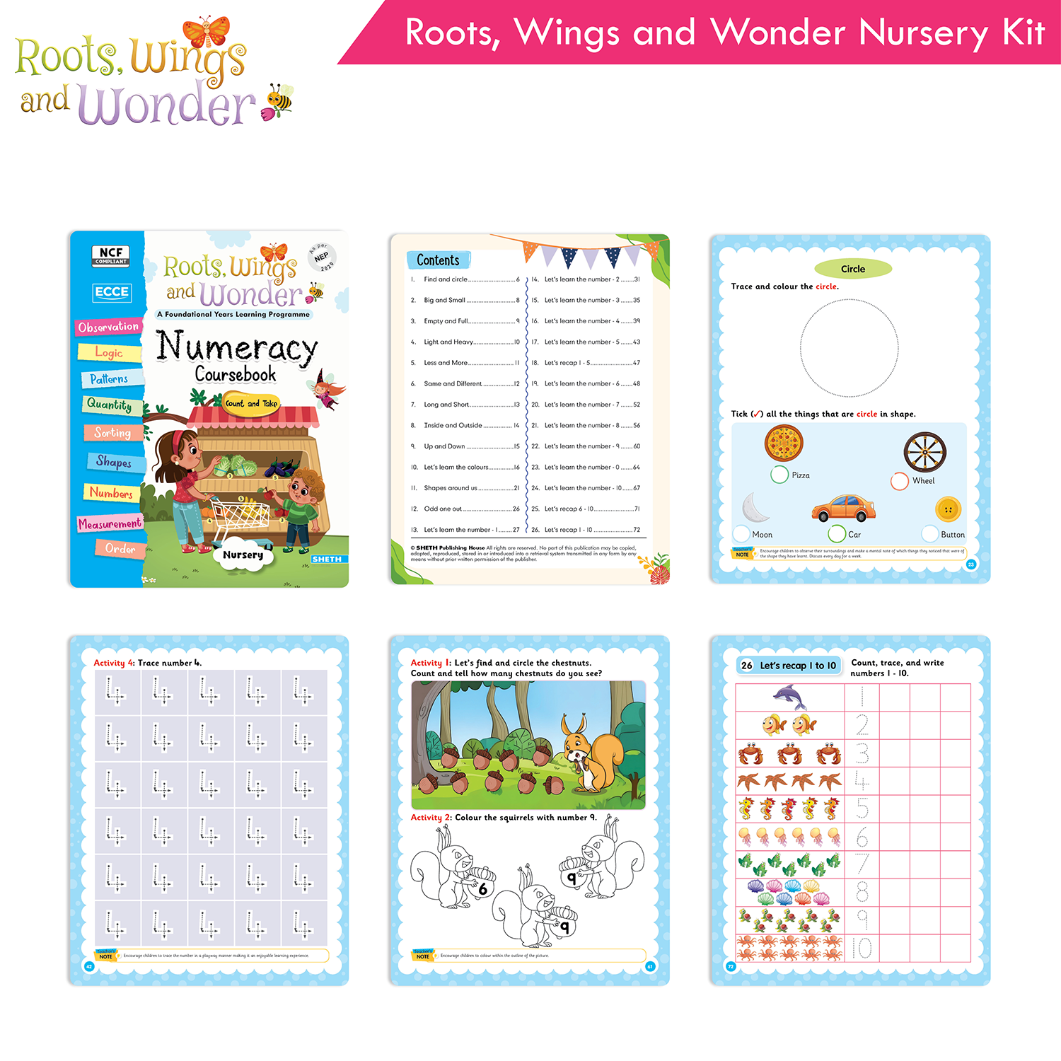 Roots, Wings and Wonder – Foundational Learning Nursery Kit (NEP 2020 Aligned) - Image 3