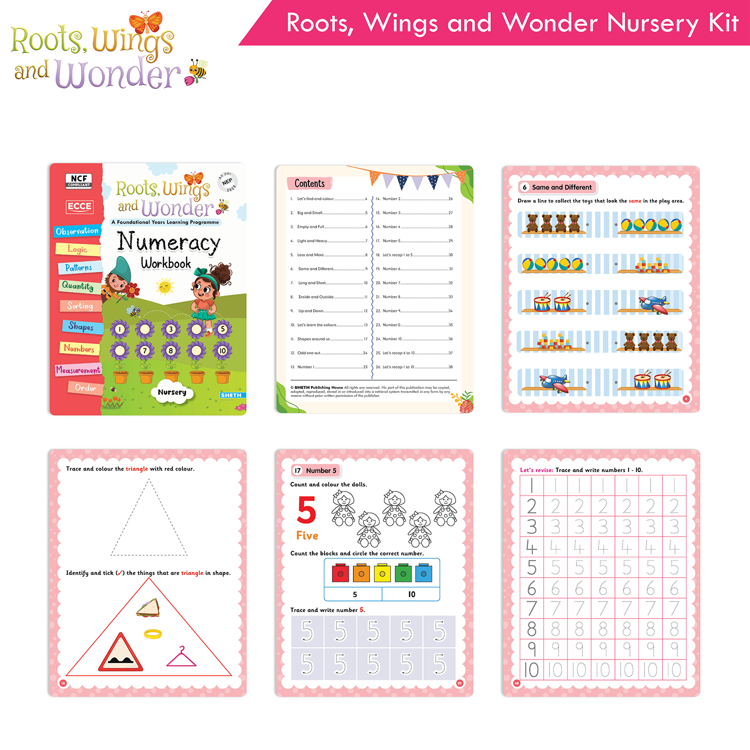 Roots, Wings and Wonder – Foundational Learning Nursery Kit (NEP 2020 Aligned) - Image 4