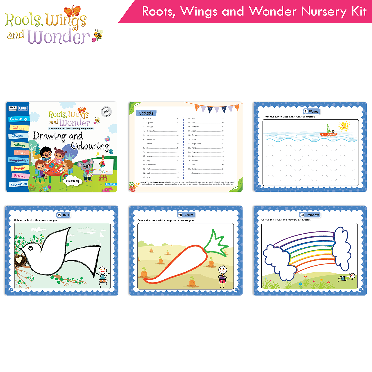 Roots, Wings and Wonder – Foundational Learning Nursery Kit (NEP 2020 Aligned) - Image 8
