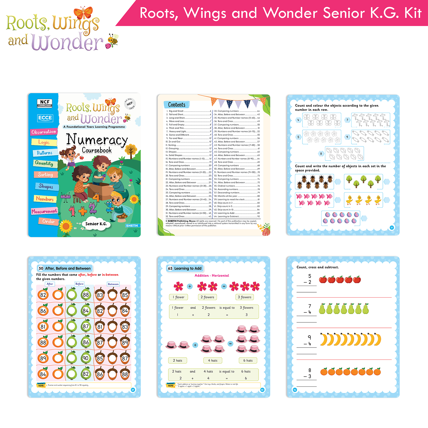 Roots, Wings and Wonder – Foundational Learning Senior KG Kit (NEP 2020 Aligned) - Image 3