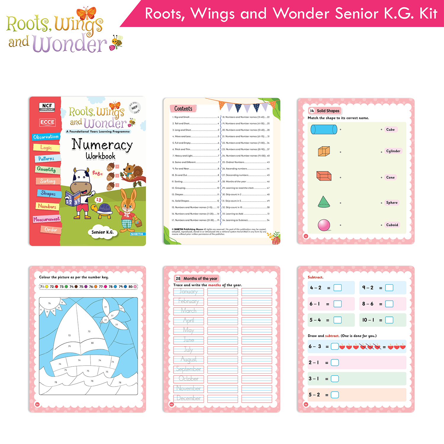 Roots, Wings and Wonder – Foundational Learning Senior KG Kit (NEP 2020 Aligned) - Image 4