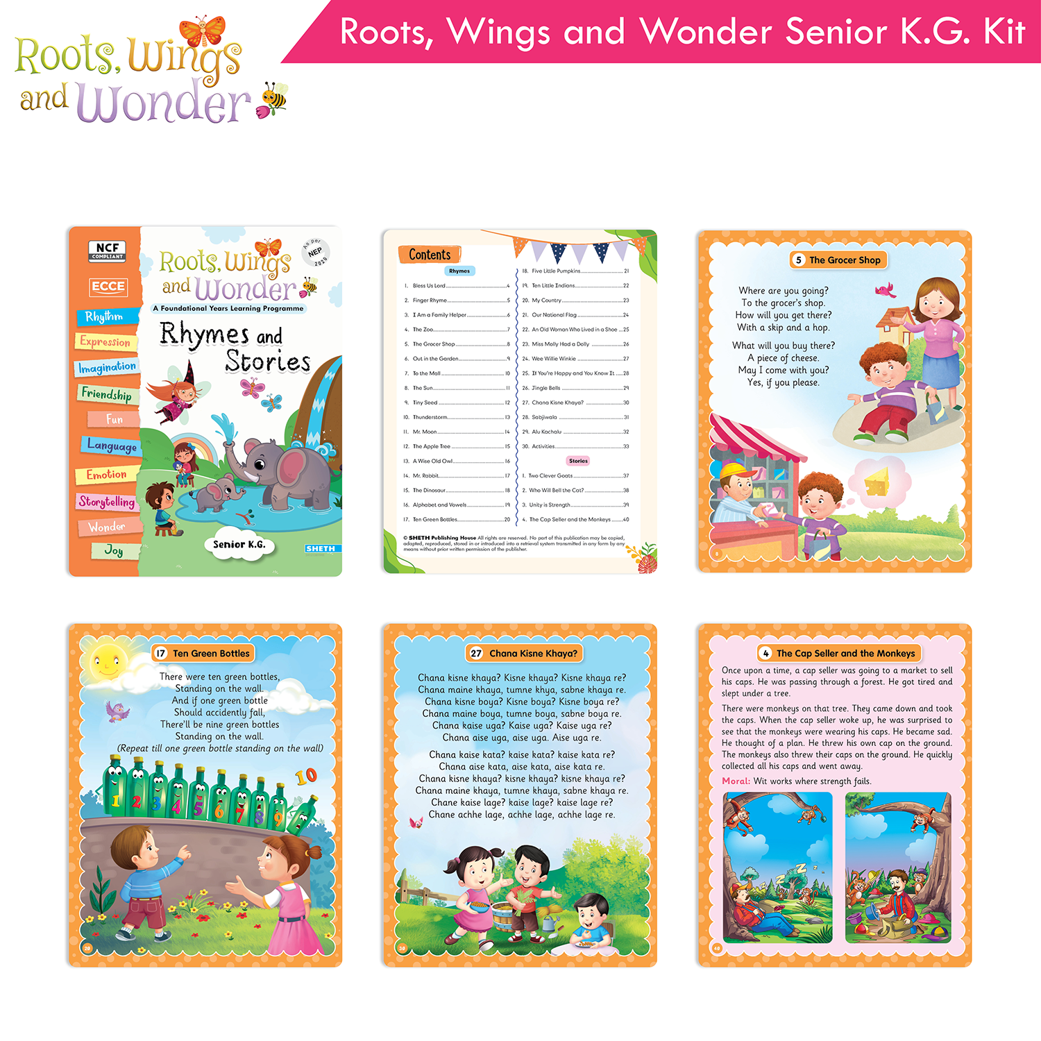 Roots, Wings and Wonder – Foundational Learning Senior KG Kit (NEP 2020 Aligned) - Image 7