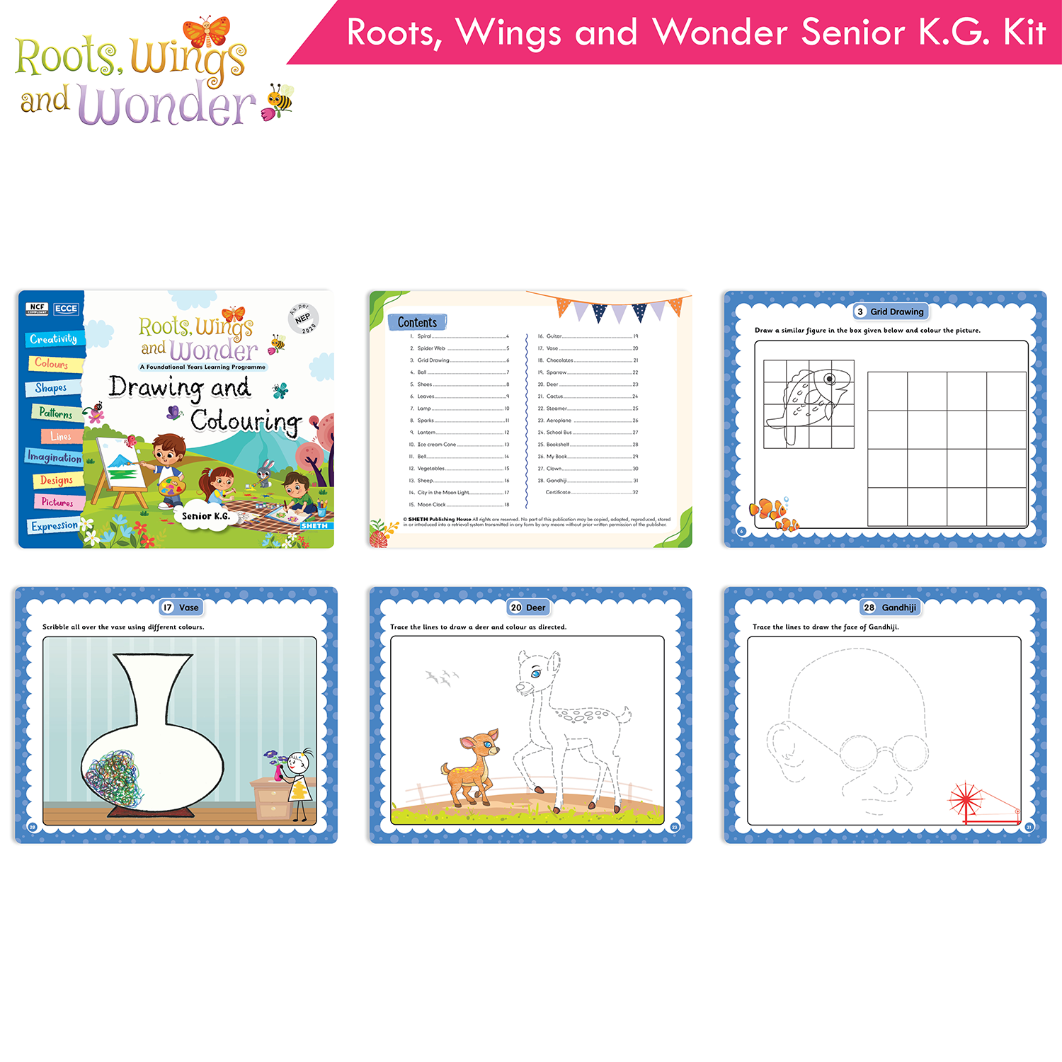 Roots, Wings and Wonder – Foundational Learning Senior KG Kit (NEP 2020 Aligned) - Image 8