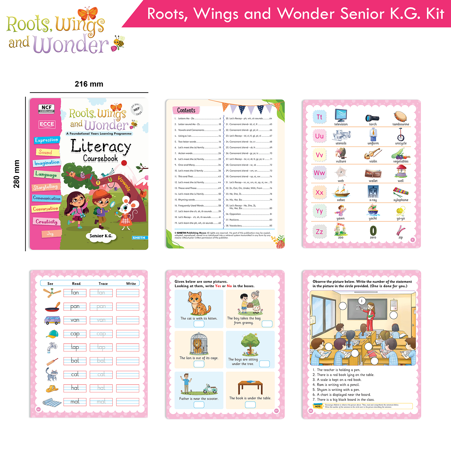 Roots, Wings and Wonder – Foundational Learning Senior KG Kit (NEP 2020 Aligned) - Image 9