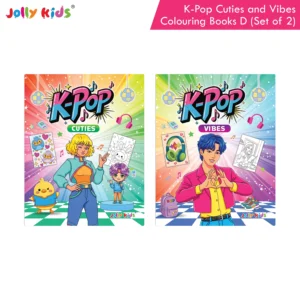 Jolly Kids K-Pop Colouring Books E Set of 2 - Cuties and Vibes